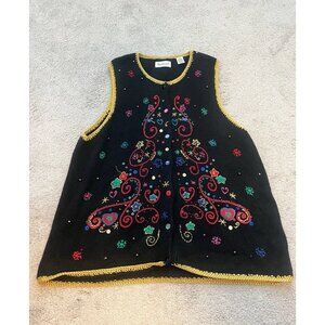 Vintage Westbound Holiday Sweater Vest – Size XL